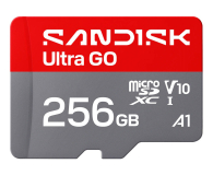 Sandisk 256GB microSDXC Ultra Go UHS-I 190MB/ - 1549244 - zdjęcie 1
